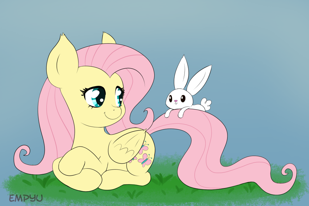 Fluttershy With Angel