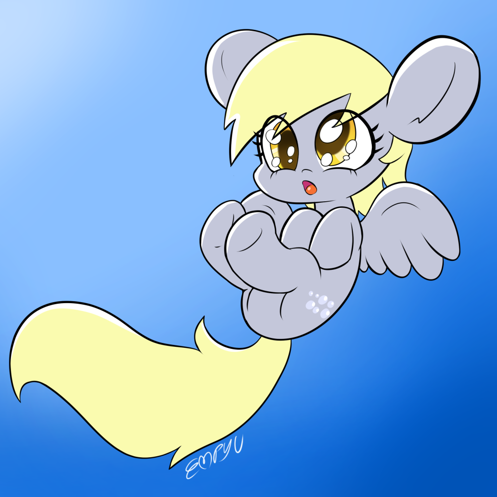 Bi Derpy Chibi Derpy by Empyu on DeviantArt