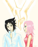 SasuSaku - Holding Hands (2)