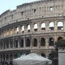 Rome stock colosseum
