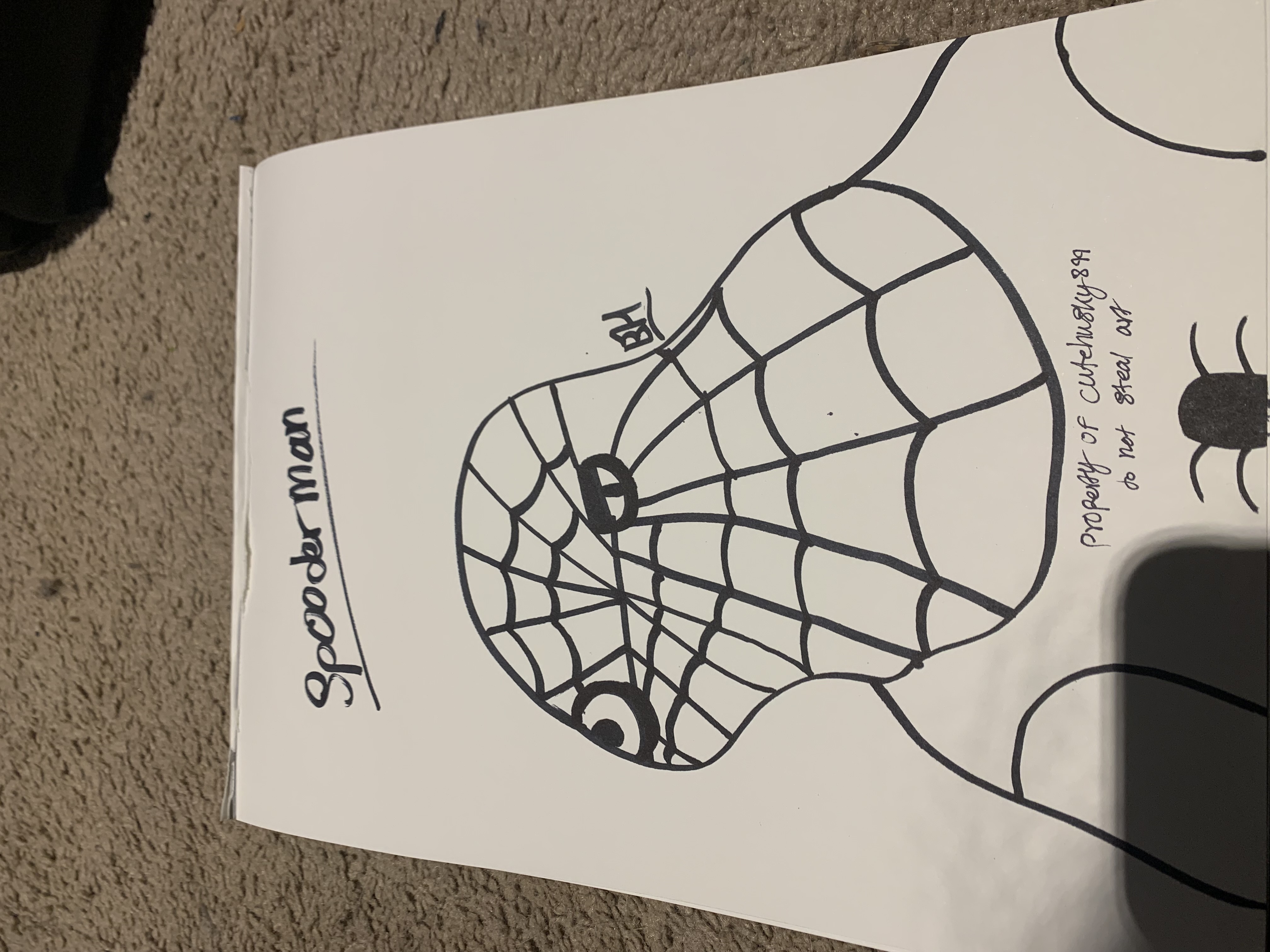 Spooderman by Cutehusky899 on DeviantArt