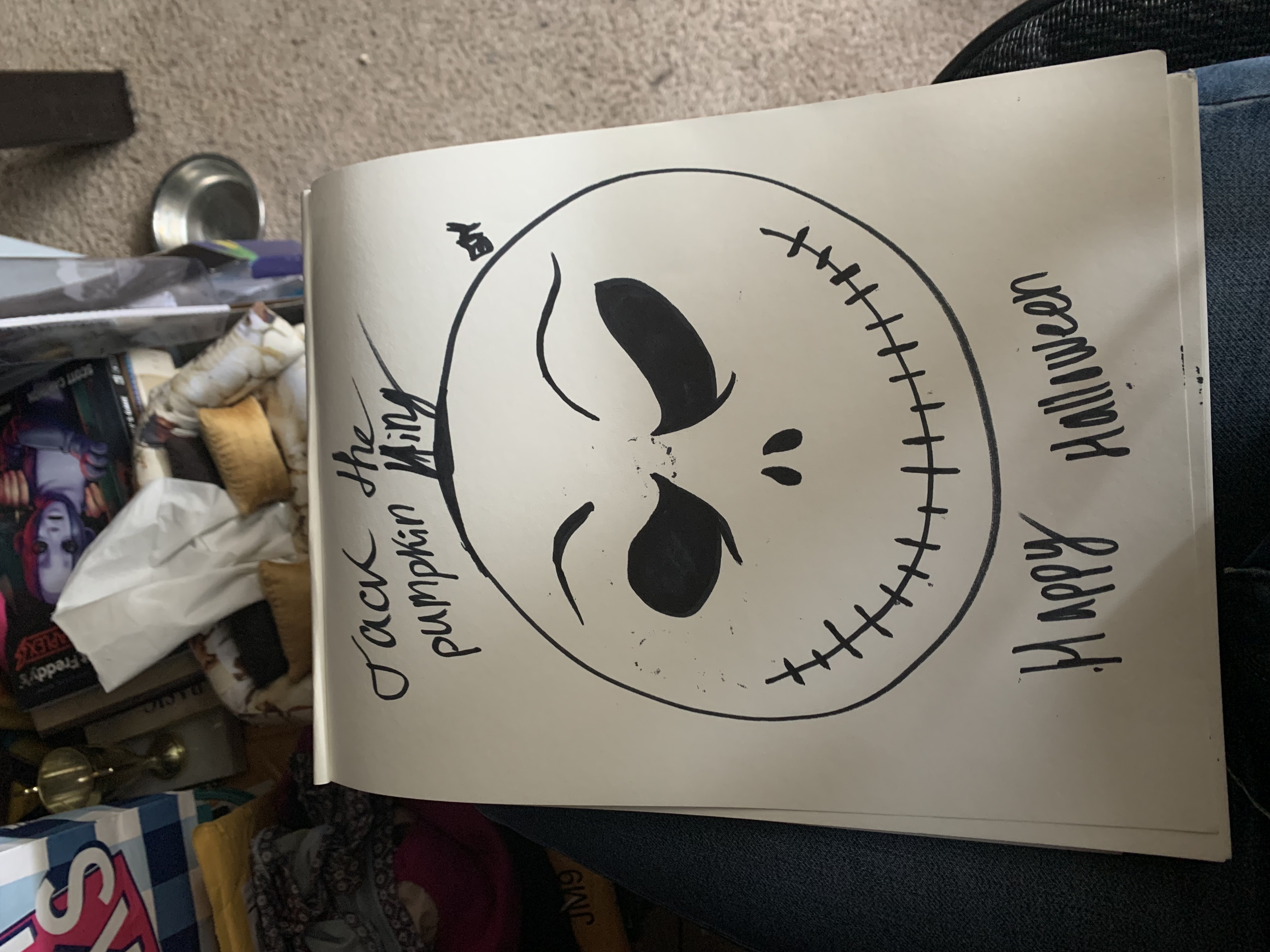 Jack Skeleton Jack the Pumpkin King by Cutehusky899 on DeviantArt