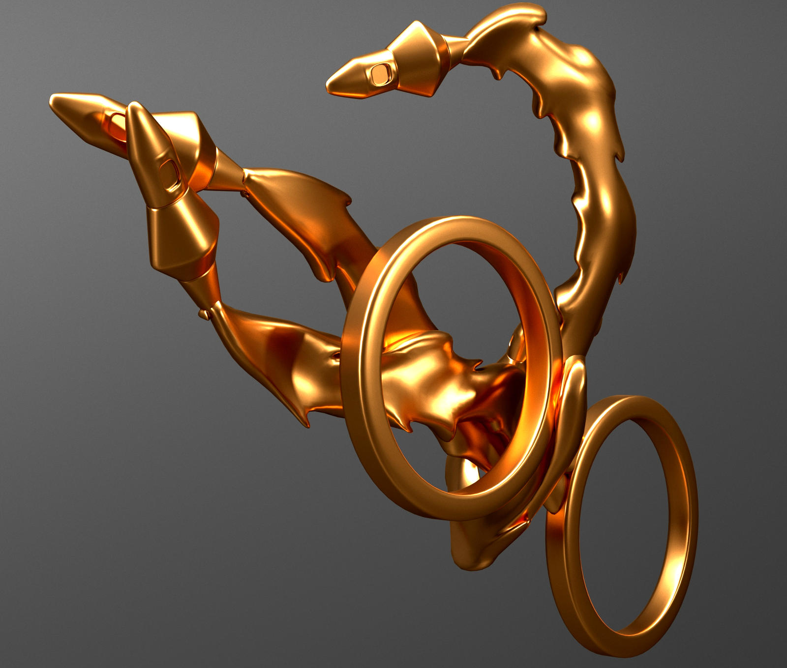 Rocket rings by Clonova on DeviantArt