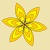 free icon - yellow flower