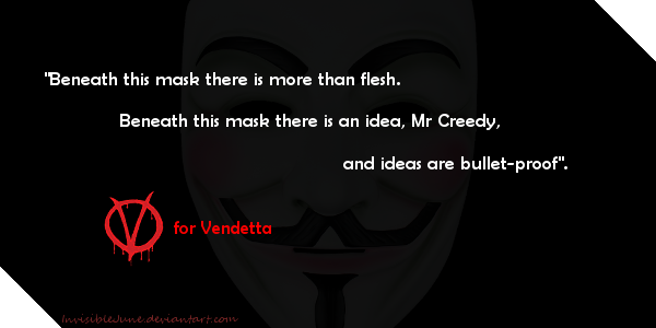 Quote #5 - Ideas are bullet-proof by InvisibleJune on DeviantArt