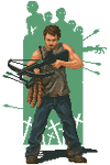 Daryl - The Walking Dead by HarveyDentMustDie