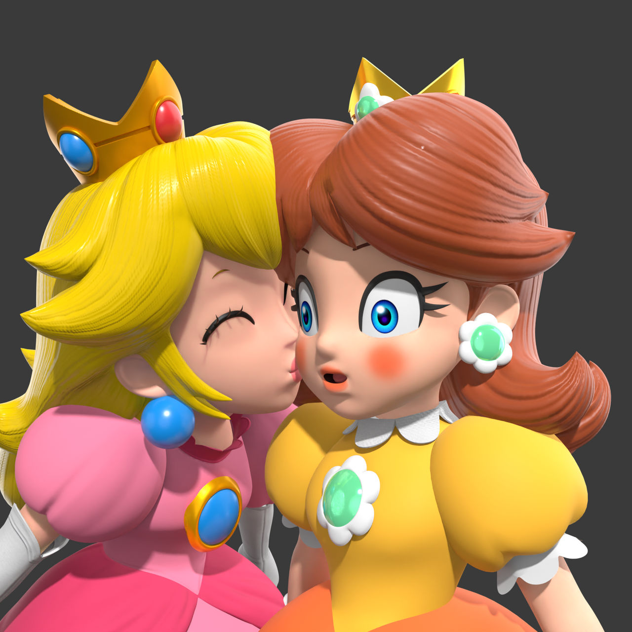 Kiss Deviantart Peach Kiss 2 by BelmontZelda on DeviantArt