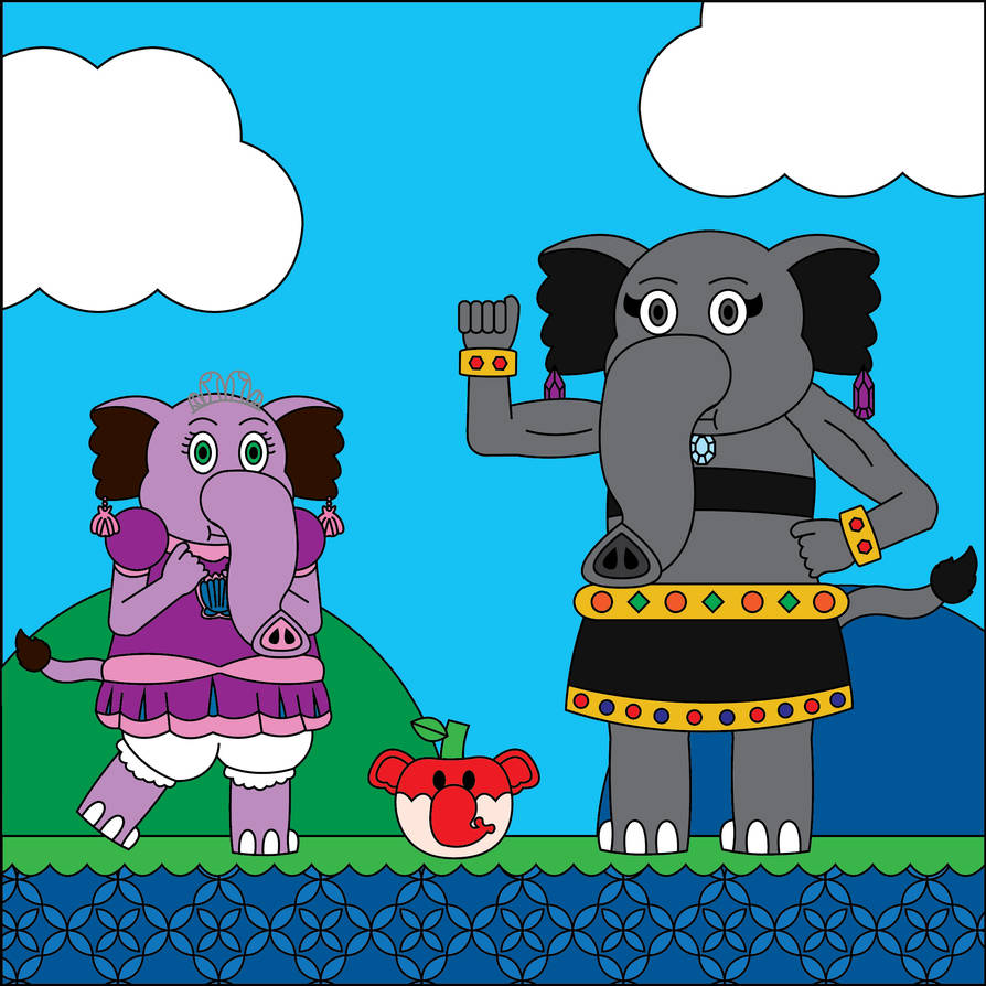 Mlp Elephant Deviantart Elephant Princesses by BelmontZelda on DeviantArt