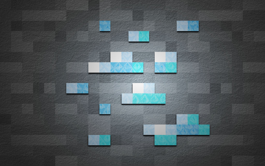 Minecraft Diamond Wallpaper by LastVoltage on DeviantArt