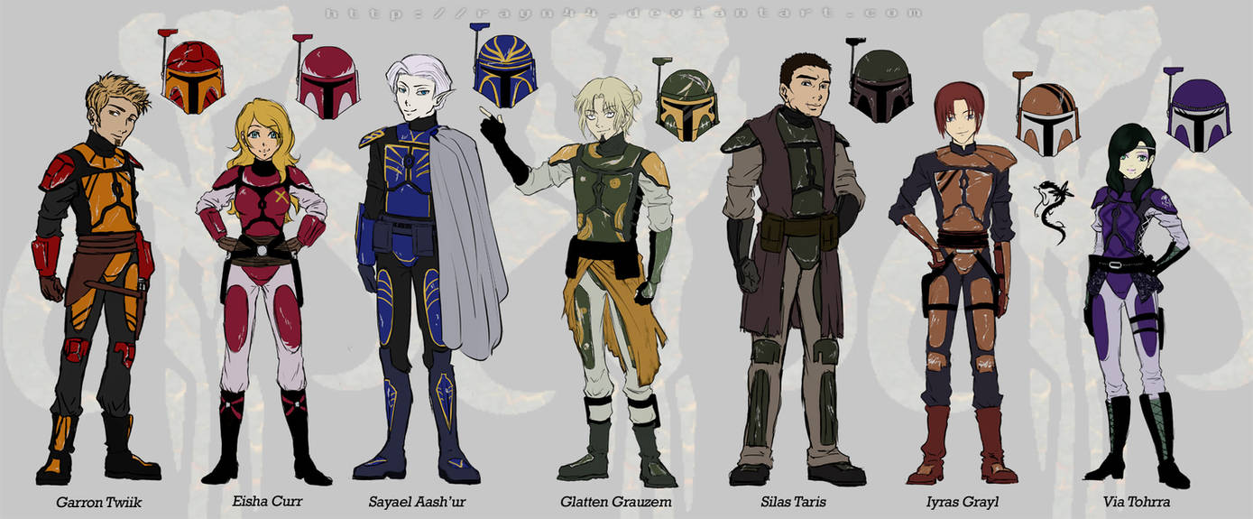 Mando Group by rayn44 on DeviantArt