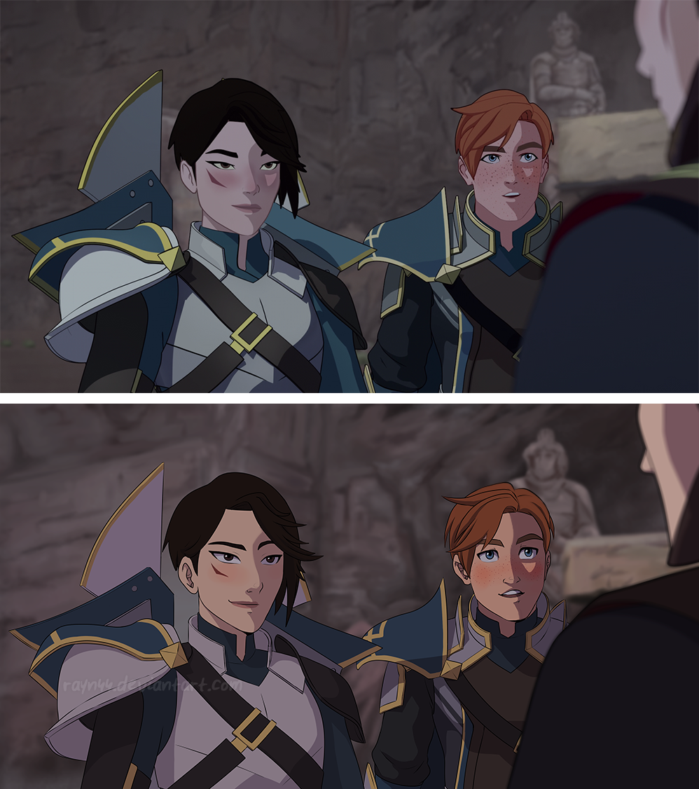 The Dragon Prince screencap redraw by rayn44 on DeviantArt