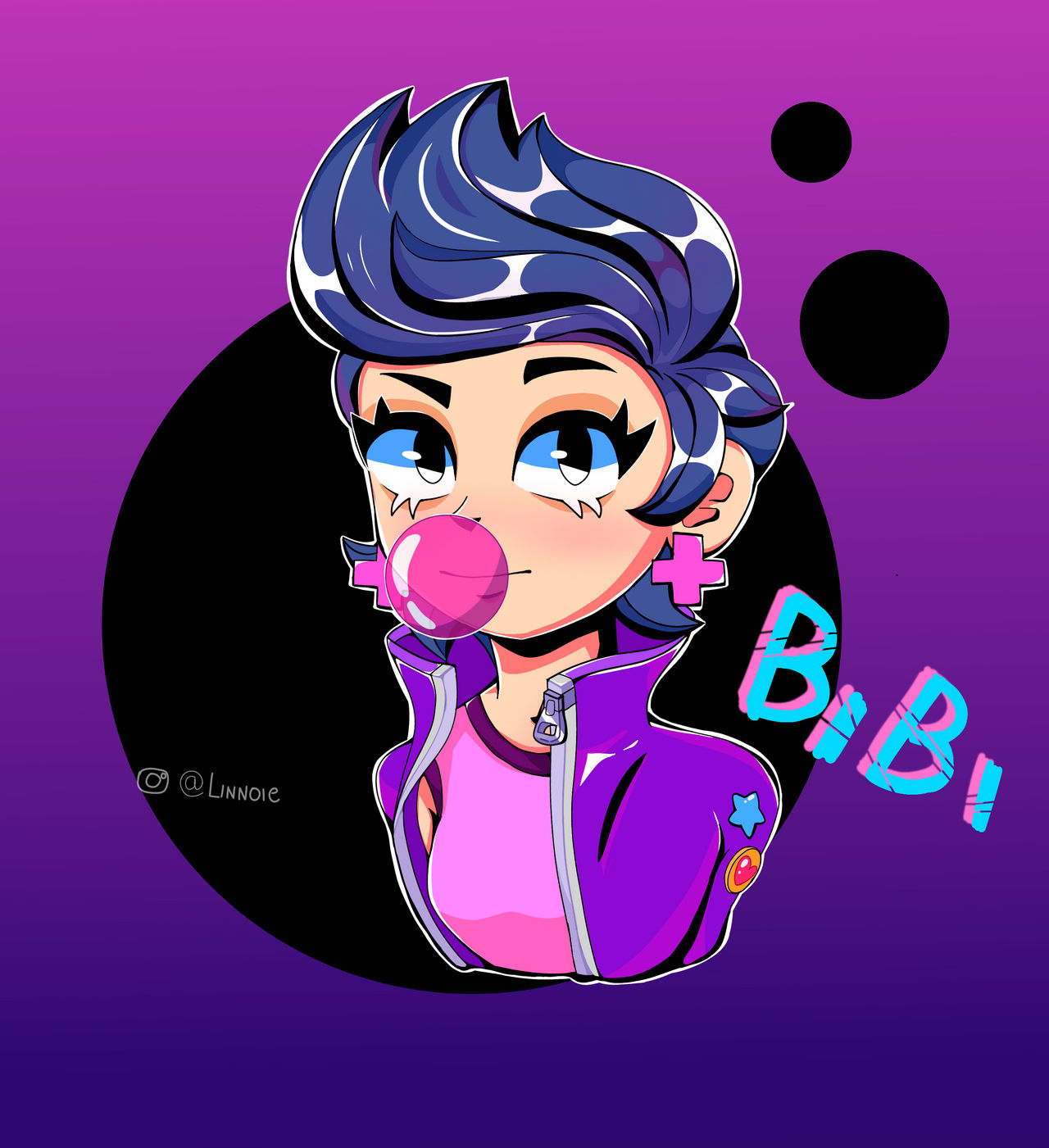 Bibi | Brawl Stars by pndcute on DeviantArt
