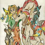 Link's Pokemon team