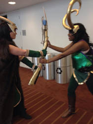 Lady Loki vs Lady Loki