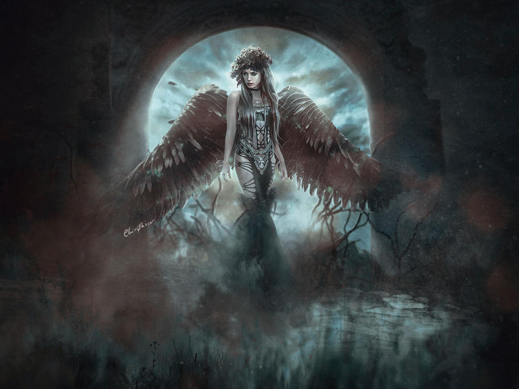 Dark Angel by ClairObscurArt