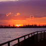 Sunset at Labrador Park, Singapore