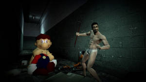 SMG4: Mario VS Gorgeous Freeman