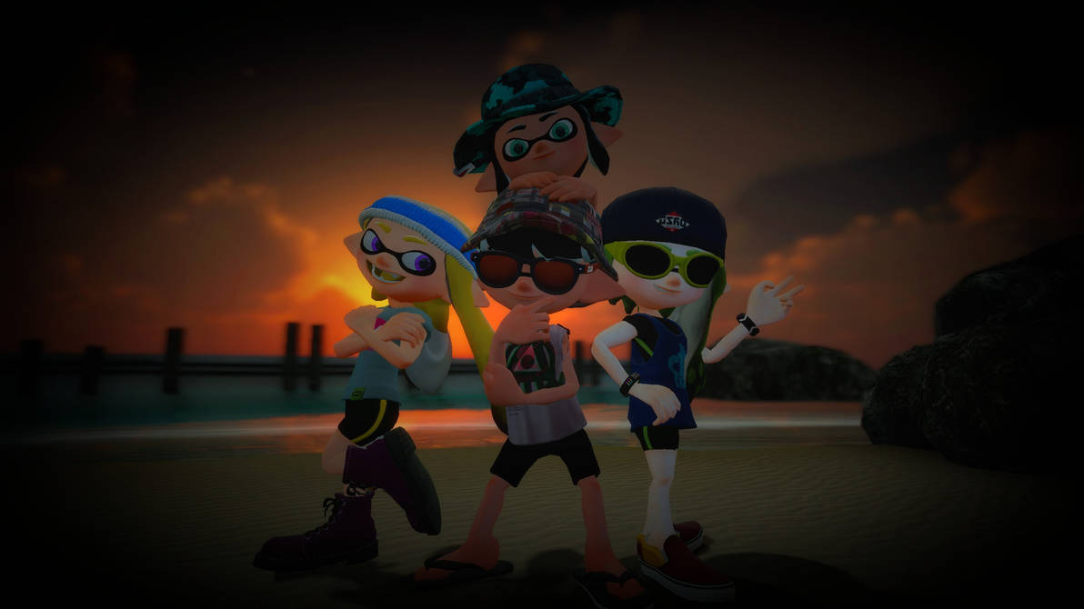 Vintage Inkling and Co (Summer 2022) by Tomiato64 on DeviantArt