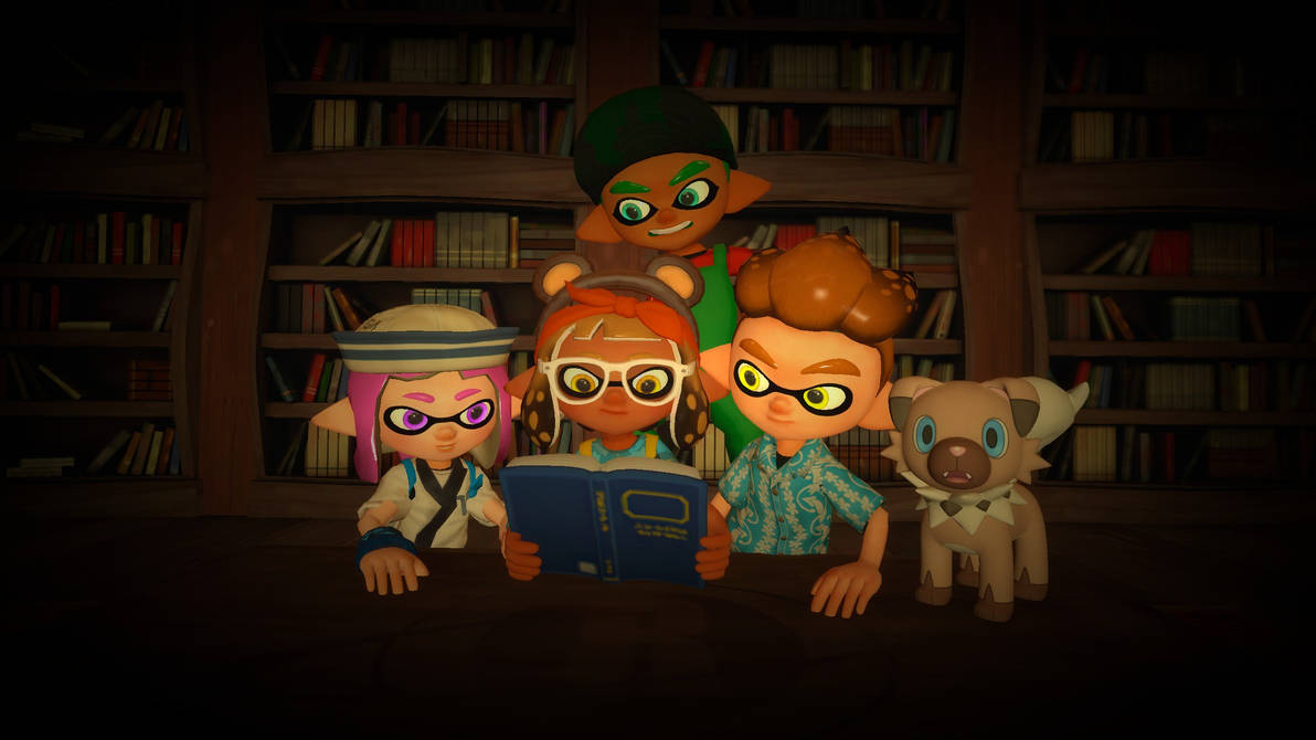 Splatoon Sea Deviantart Seaside Splatoon's Mysterious Discovery by Tomiato64 on DeviantArt