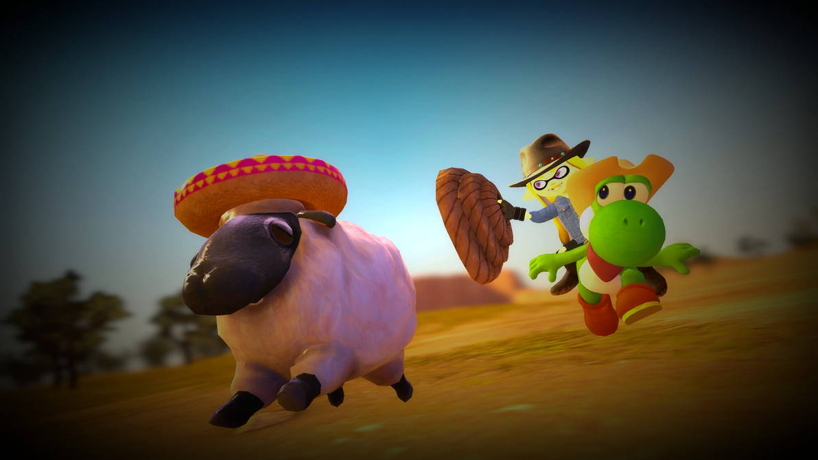 Deviantart Wranglers DYF and Vicky: Sheep Wranglers by Tomiato64 on DeviantArt