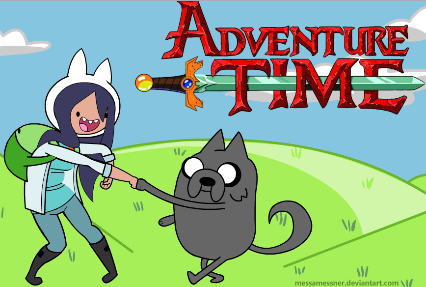 Adventure Time With Me And Moon!