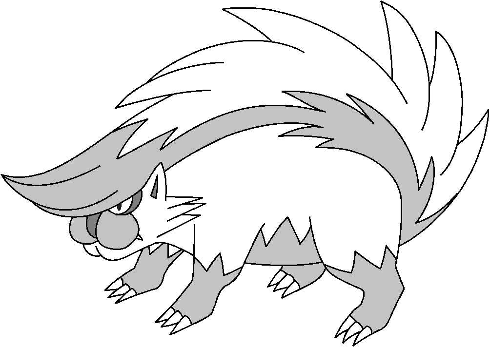 Skuntank Lineart