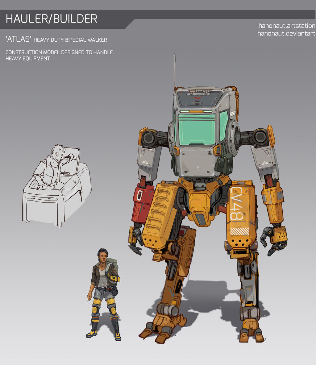 ATLAS Construction Mech by Hanonaut on DeviantArt