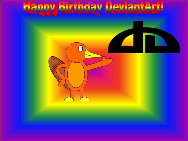 Happy Birthday DeviantArt