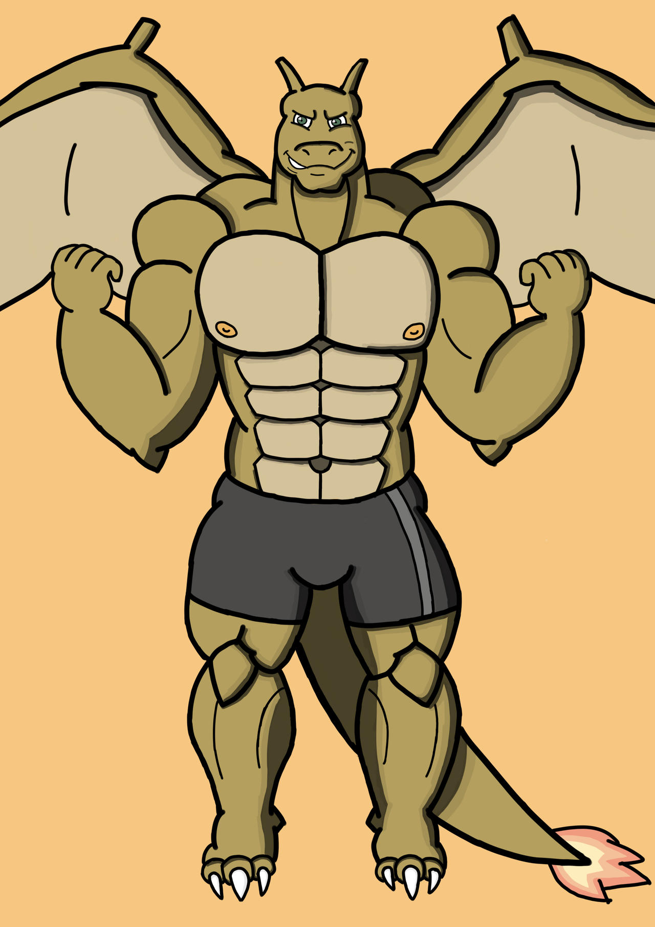 Tirazard Wyren. The Champion Charizard