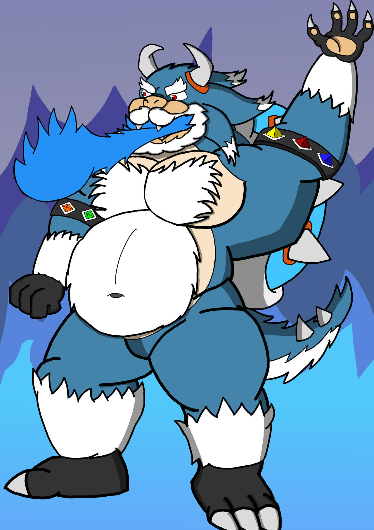 Bowser Zeki - Koopa Flare Chaos!!