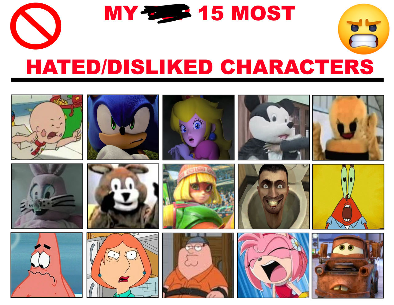 Dislight Characters 15 Characters I Dislike/Hate by RandoNameo64 on DeviantArt