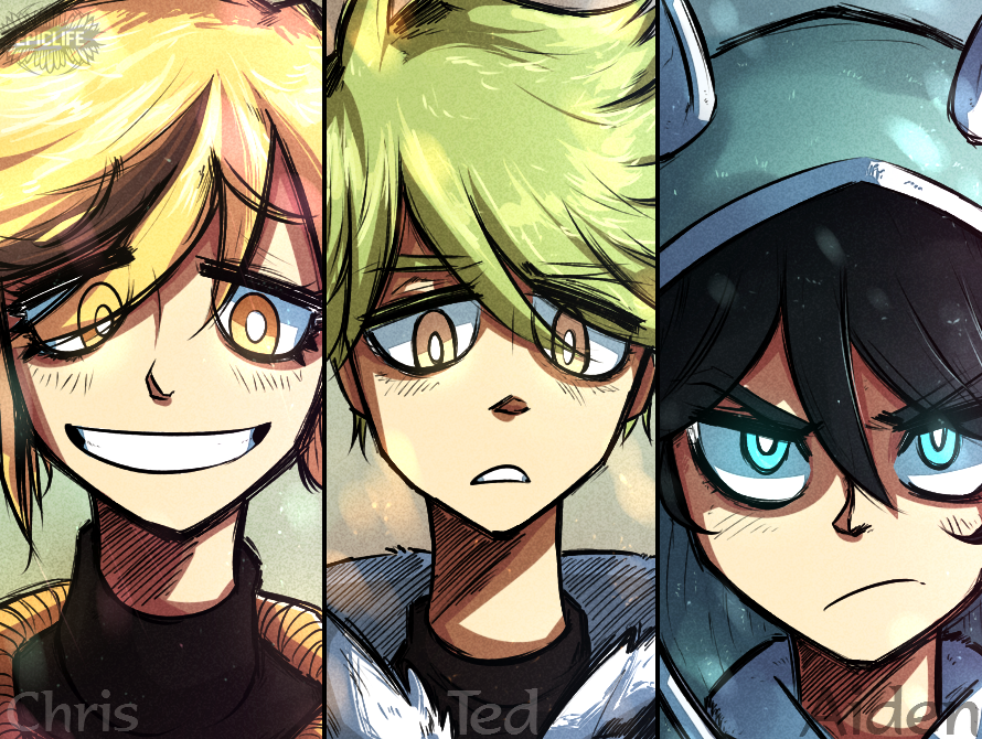 Z-Toon (Z-Dooler) Fan Art. Chris/Ted/Aiden by Epiclife-Art on DeviantArt
