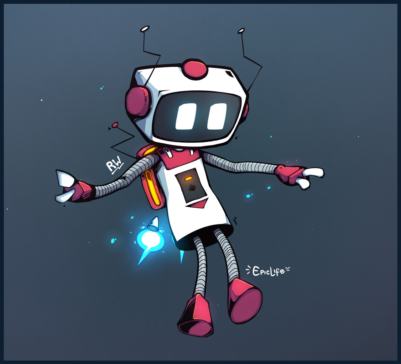 Control Rework Gamer Robot Robot R (ReWork) by Epiclife-Art on DeviantArt