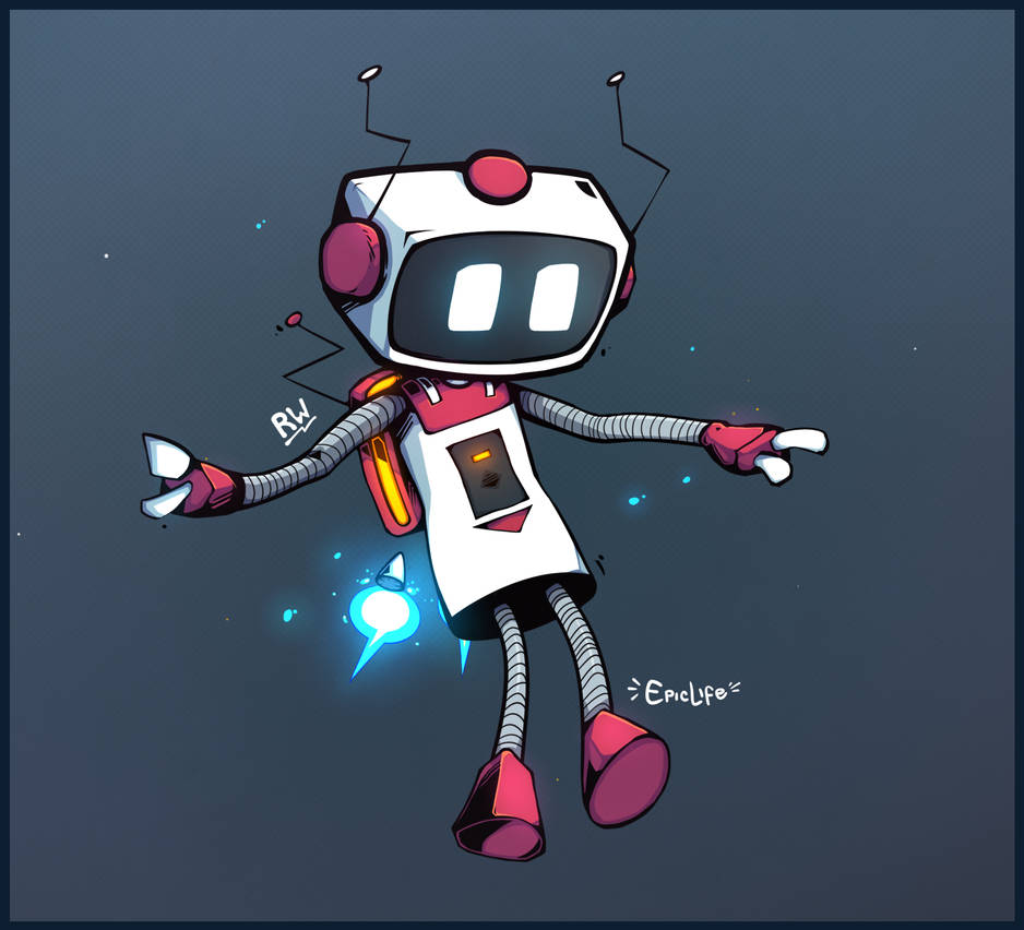 Robot R (ReWork) by Epiclife-Art on DeviantArt