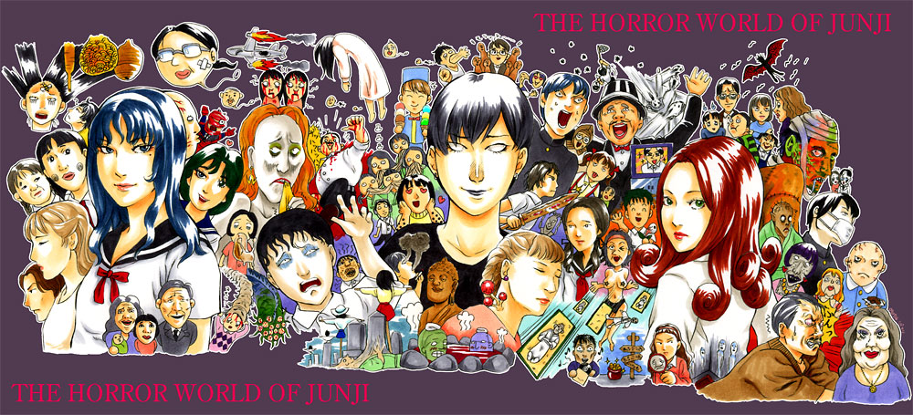 the horror world of Junji