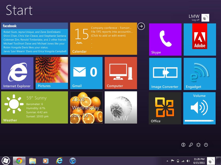 Metro Taskbar Metro with task bar by thedarcklinenes on DeviantArt