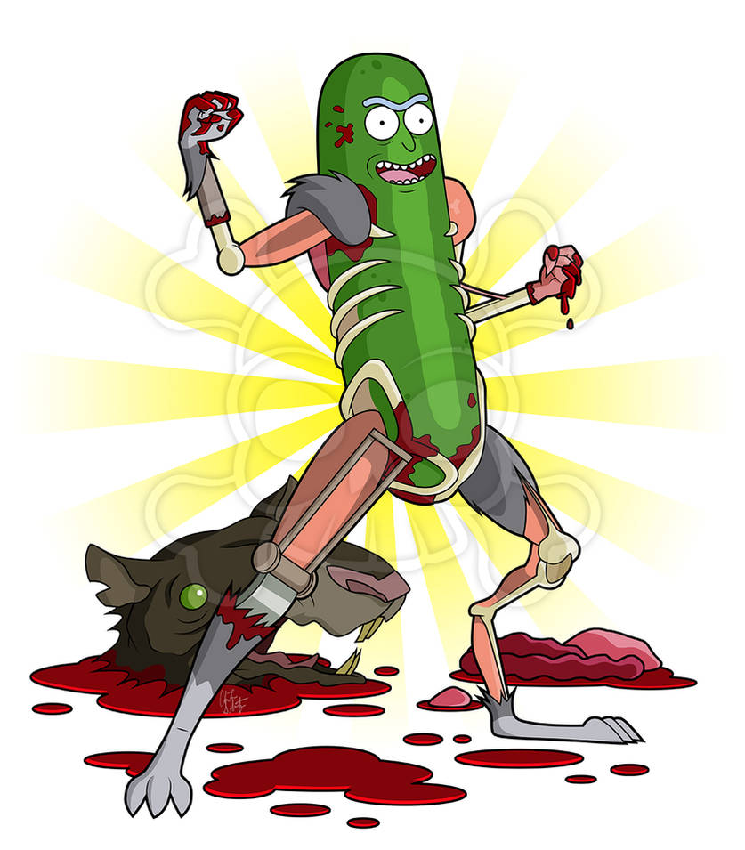 I'm Pickle Rick!! by ZombieGirl01 on DeviantArt.