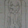 I drew Miku in my agenda