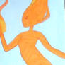 Adventure Time: The woman made out of fire