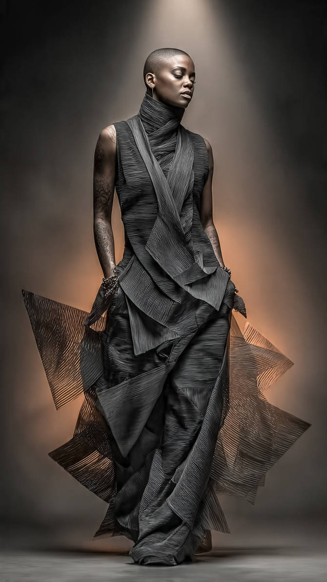 Avangard Model High Fashion Runway Model Avant Garde Modern Outfi by ArtsNFashion2026 ...