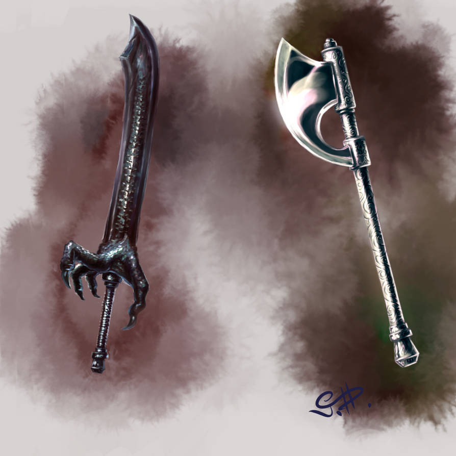 Fantasy Weapon Reference Fantasy Weapon Designs by jacobheeg on DeviantArt
