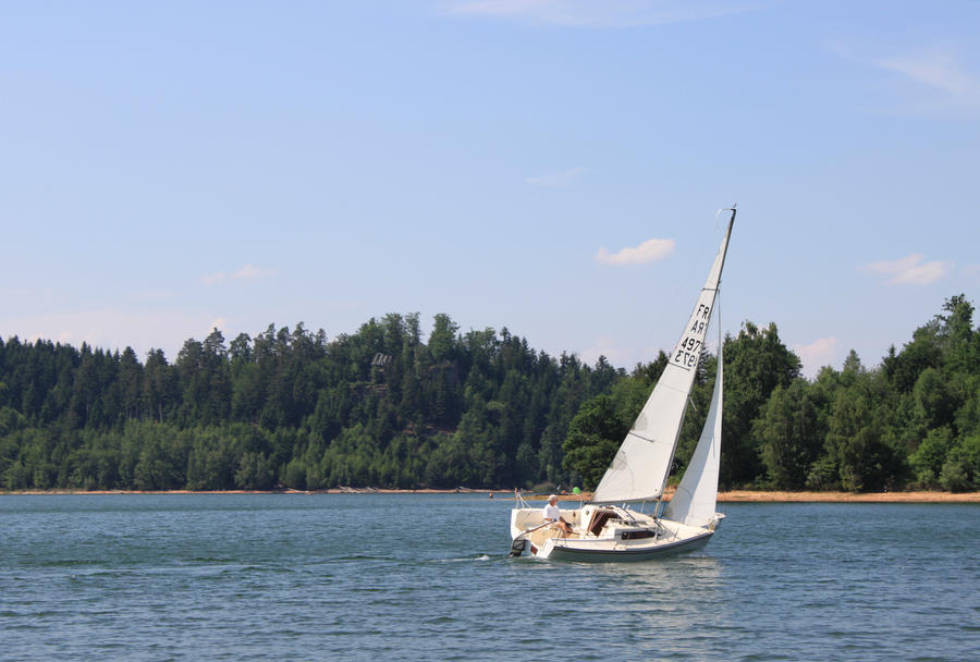 On the lake