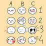 Choose an expression!  (Desc.)