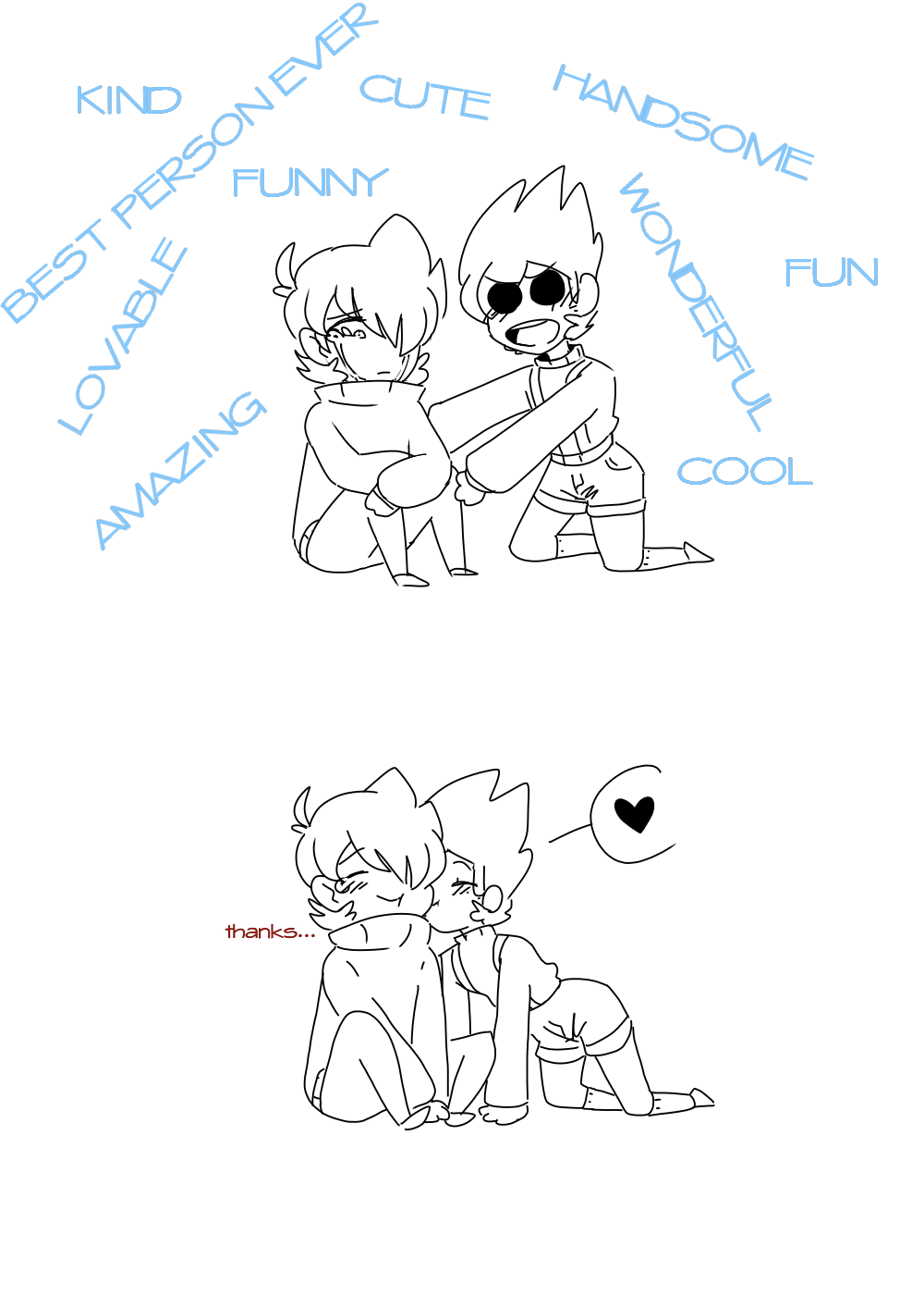 •~My Opposite~•MattEdd•~TomTord~• {Eddsworld AU} - Our Things