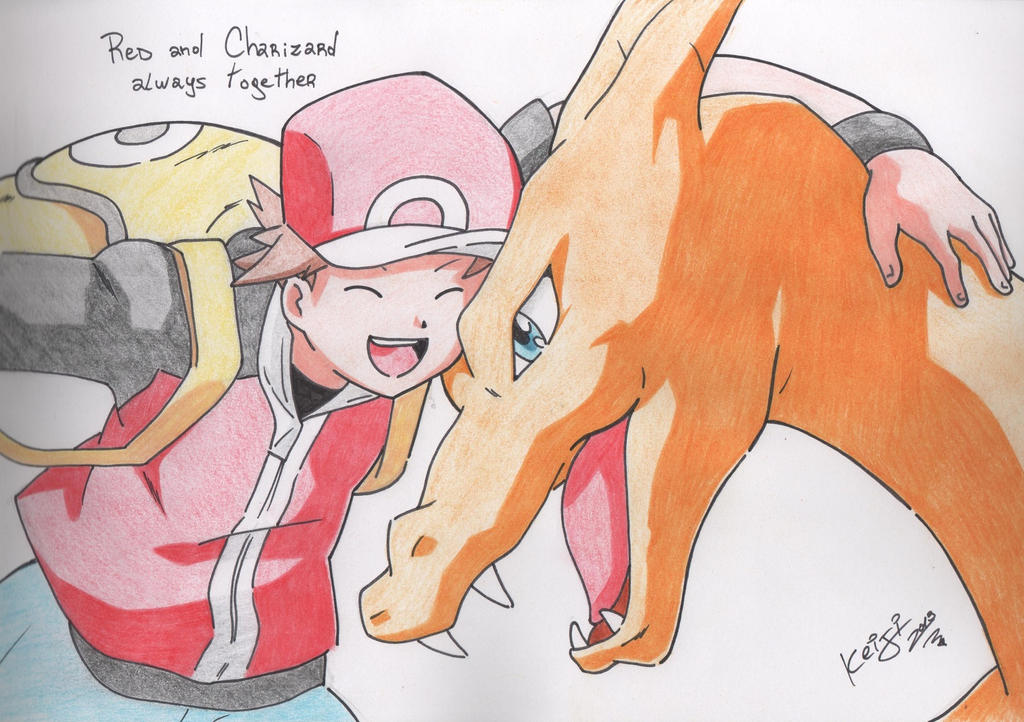 Red and Charizard