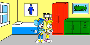 Lette And Lingo In Doctor Room