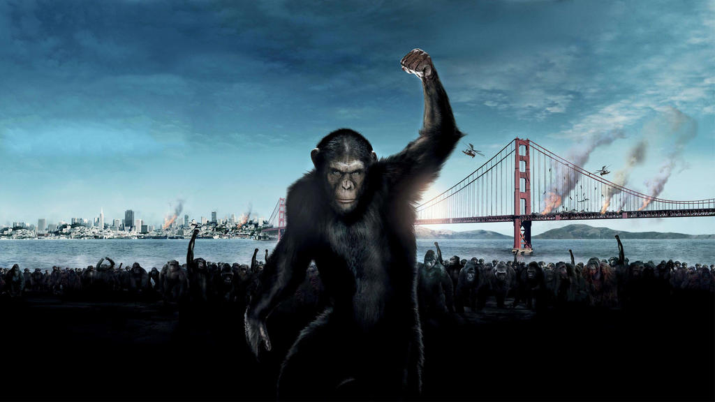 Rise Of The Planet Of The Apes [Wallpaper] by PhetVanBurton on DeviantArt