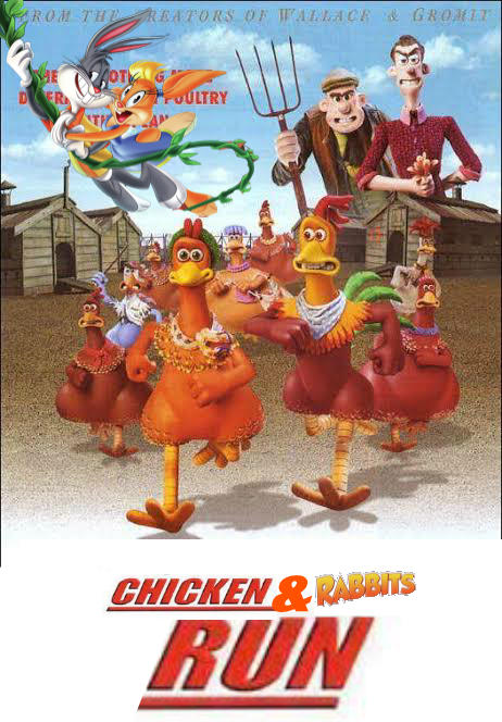 Chicken And Rabbits Run by facussparkle2002 on DeviantArt
