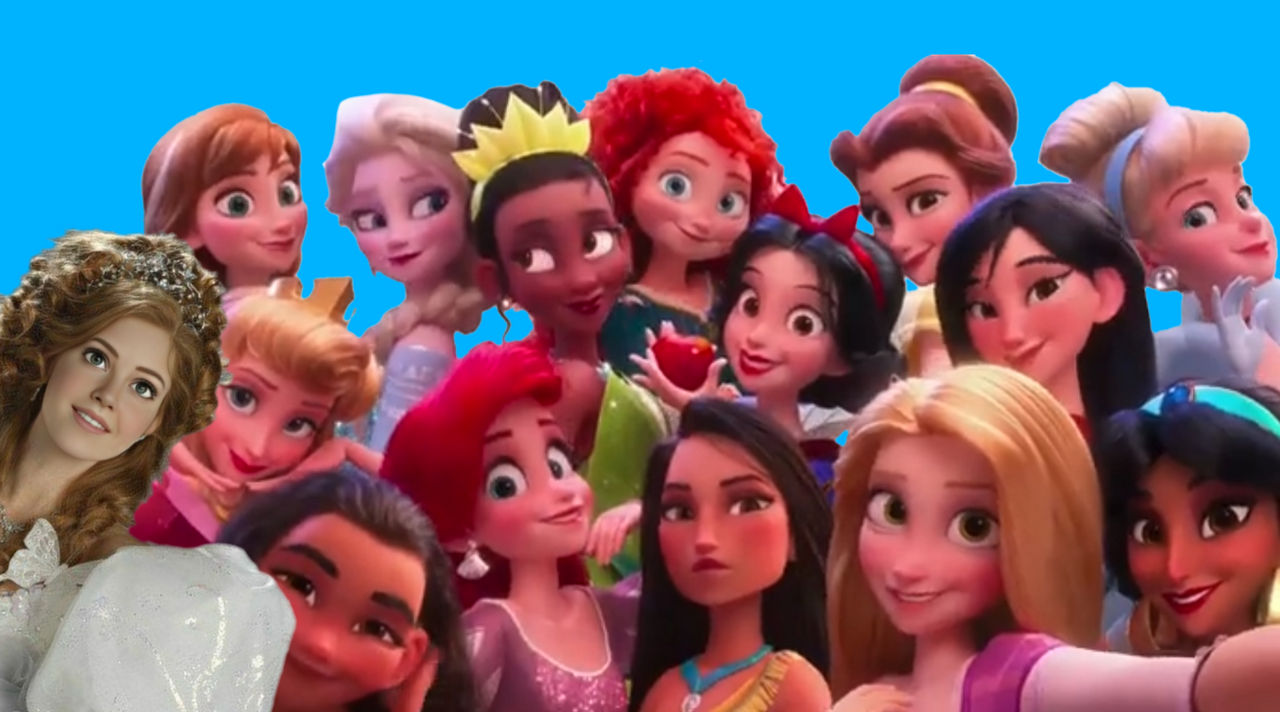 Giselle and Disney Princesses Selfie by facussparkle2002 on DeviantArt