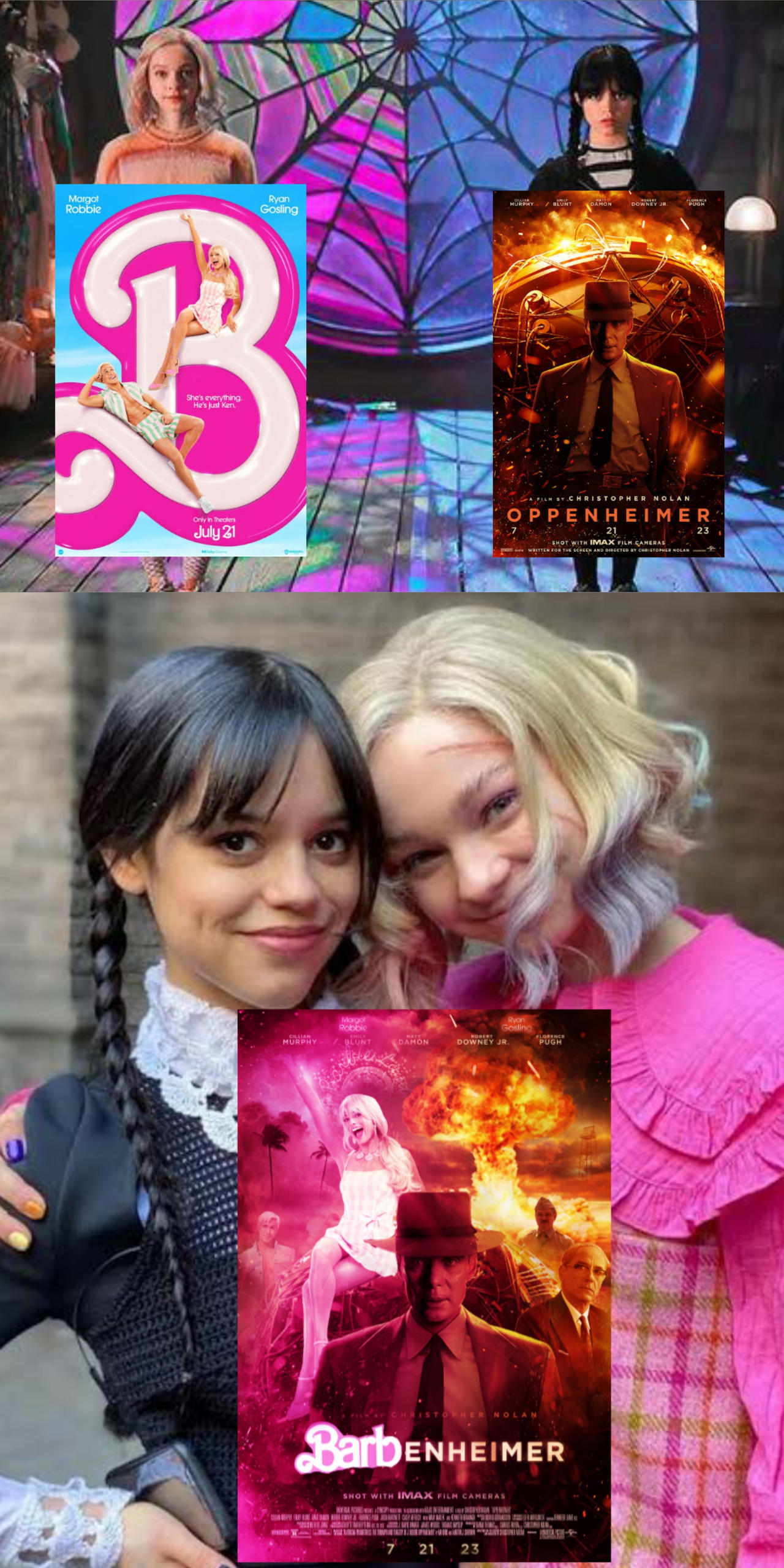 Barbenheimer Meme by facussparkle2002 on DeviantArt Barbenheimer Meme by facussparkle2002 on DeviantArt